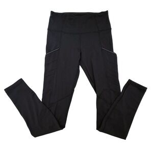 Lululemon Cadence Crusher Tight Black High Rise Leggings Size 4 Pockets